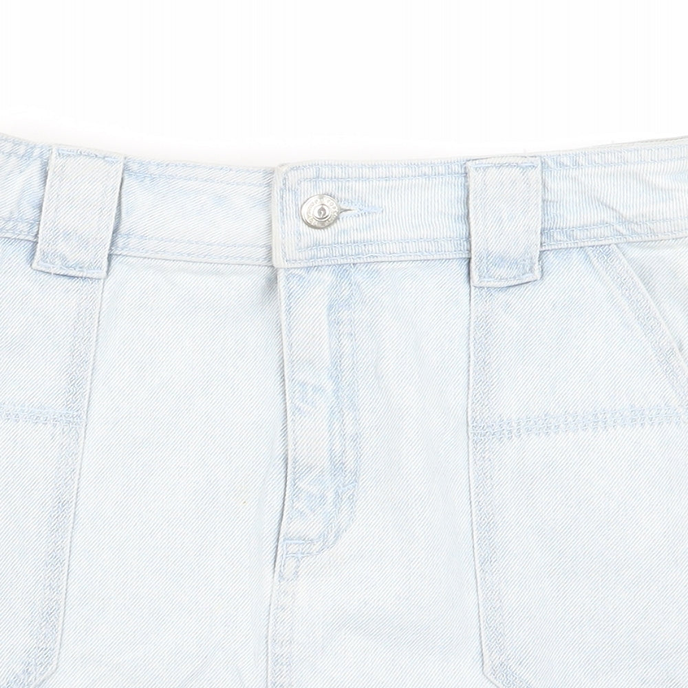 Topshop Womens Blue   Straight & Pencil Set Size 6