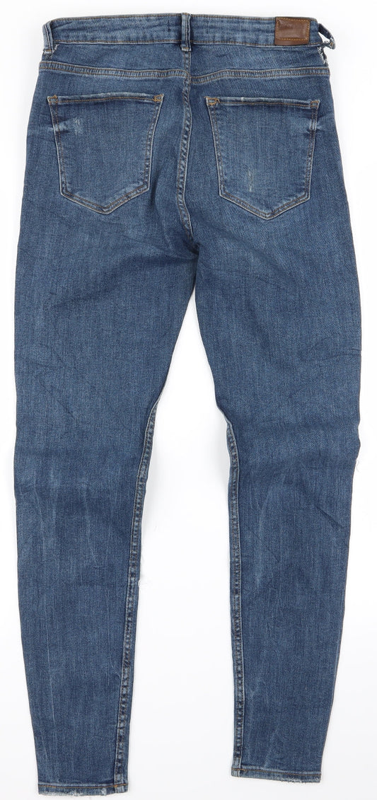 Bershka Womens Blue   Skinny Jeans Size 26 L29 in