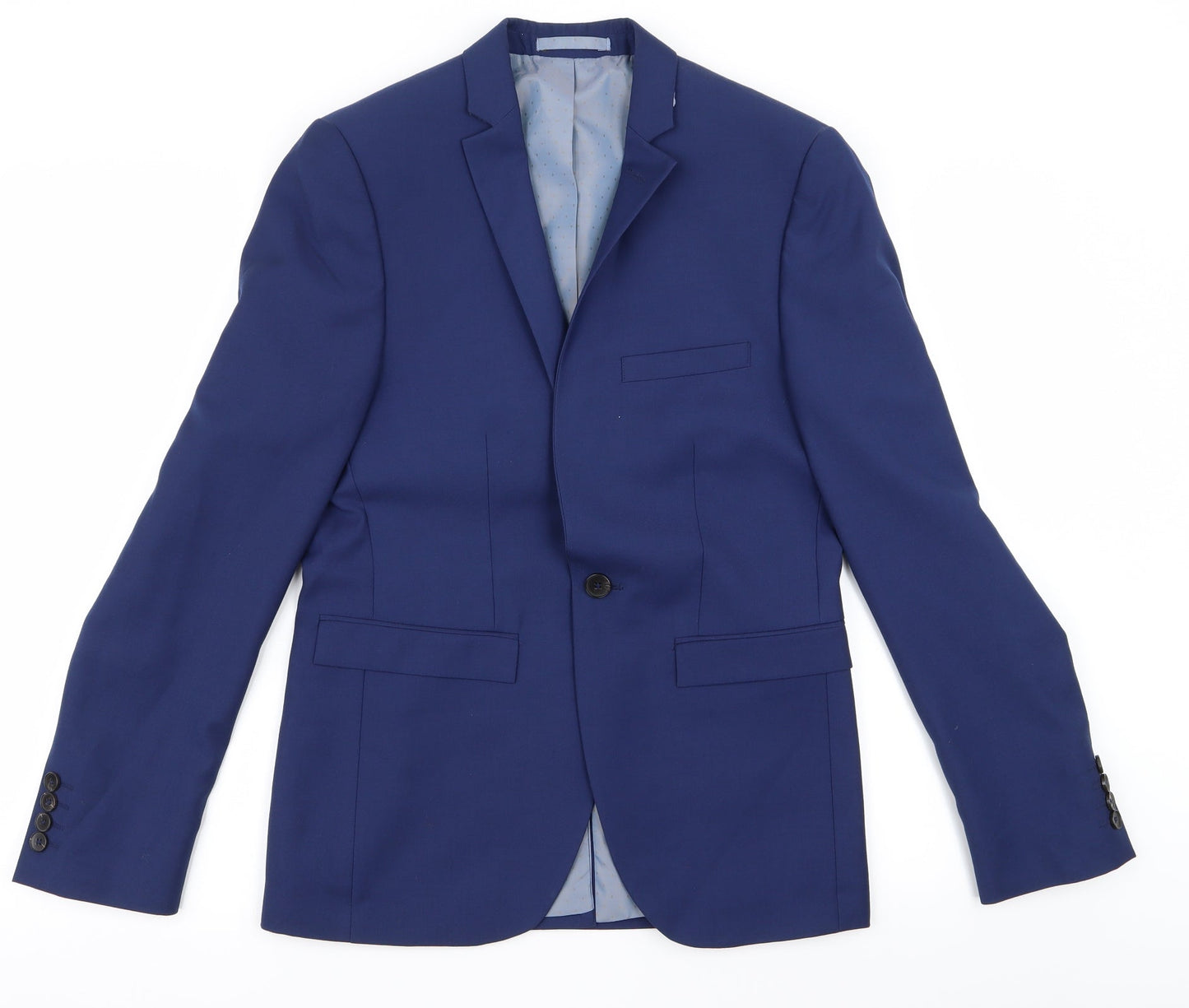 Burton Mens Blue  Rayon Jacket  Size 36