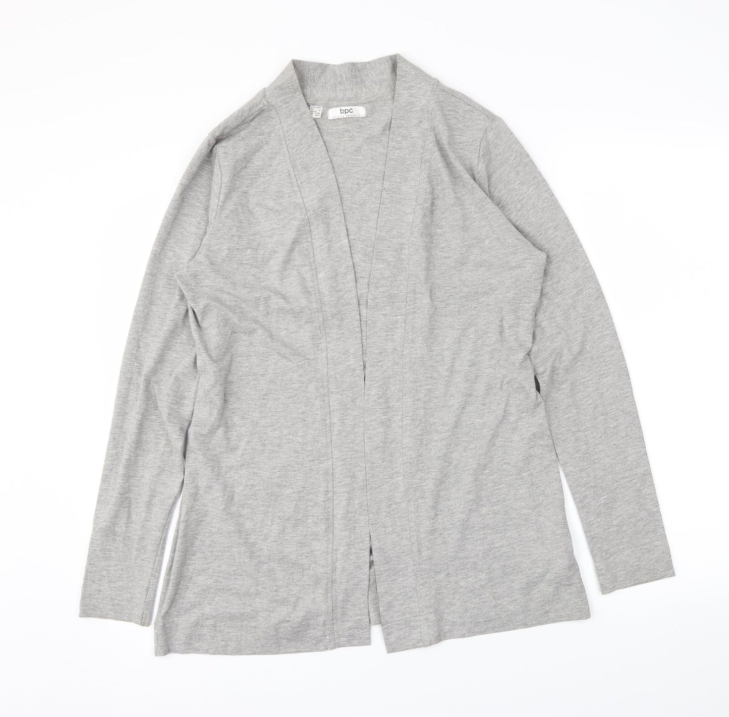 bpc Womens Grey   Wrap Jumper Size M
