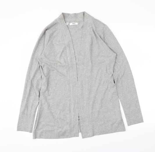 bpc Womens Grey   Wrap Jumper Size M