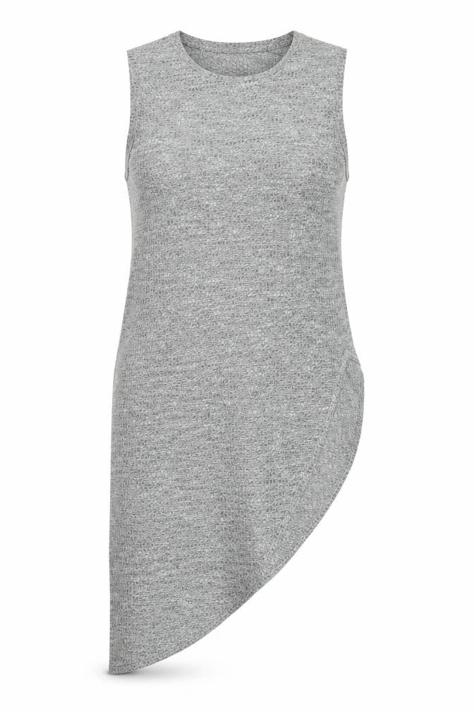 Papaya Womens Grey   Basic T-Shirt Size 10