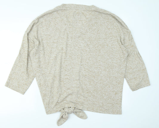 River Island Womens Beige   Basic T-Shirt Size S
