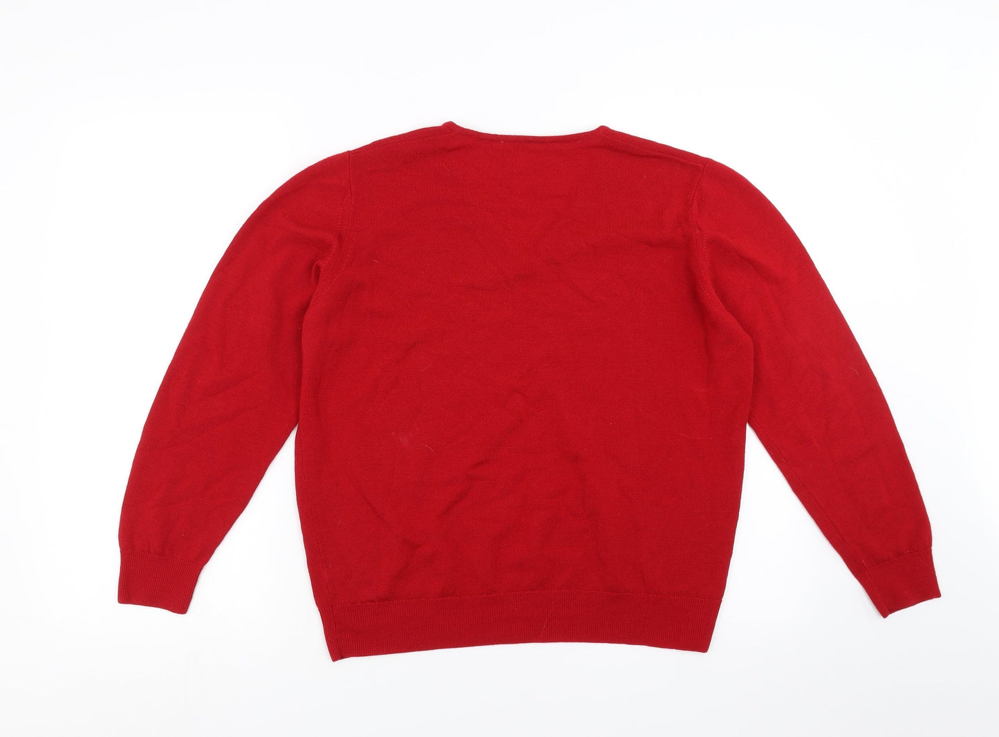 Preworn Womens Red   Pullover Jumper Size 12