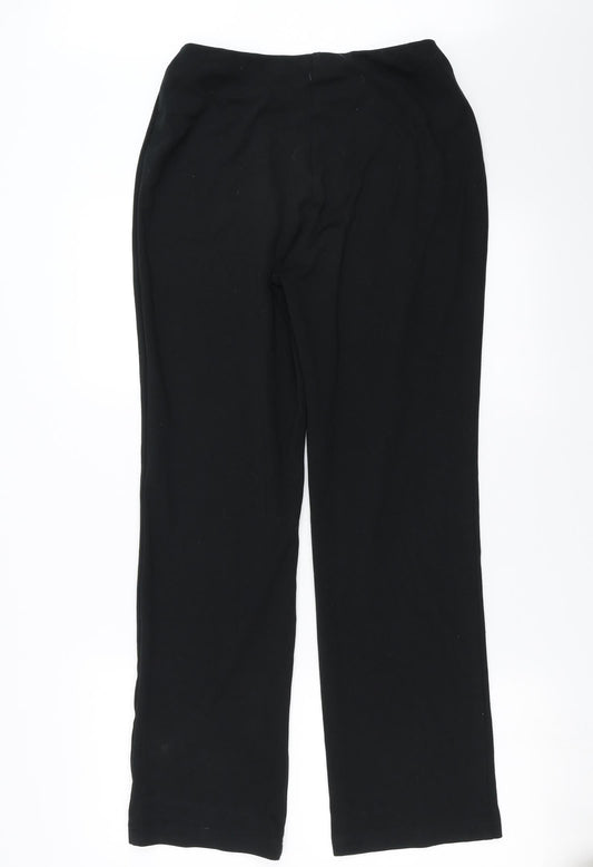 Marks and Spencer Womens Black   Trousers  Size 10 L29 in
