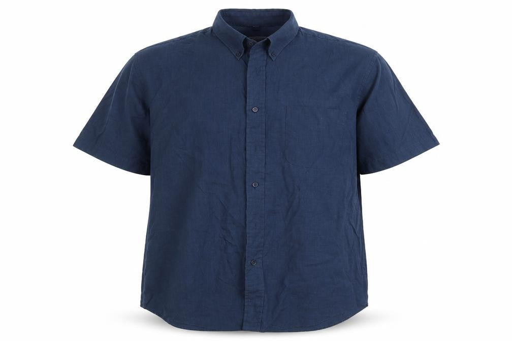 copperstone Mens Blue    Button-Up Size 15