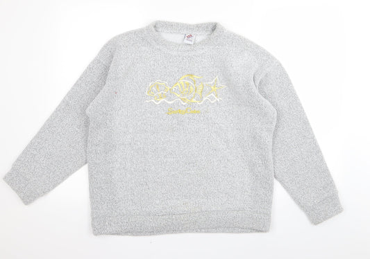 ESY sportswear Womens Grey   Pullover Jumper Size S