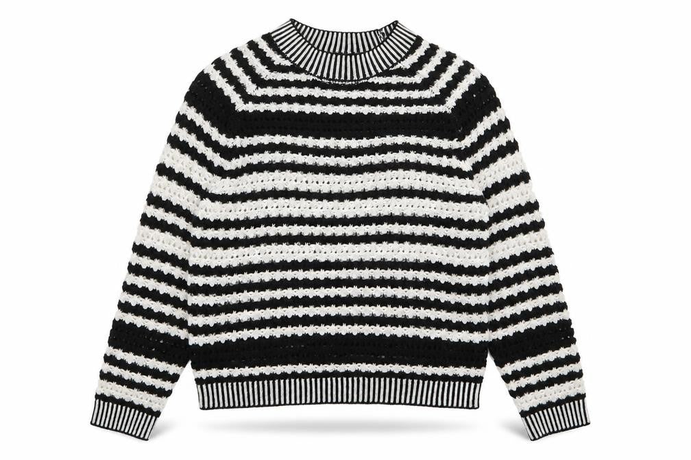 Papaya Womens Multicoloured Striped  Pullover Jumper Size 8