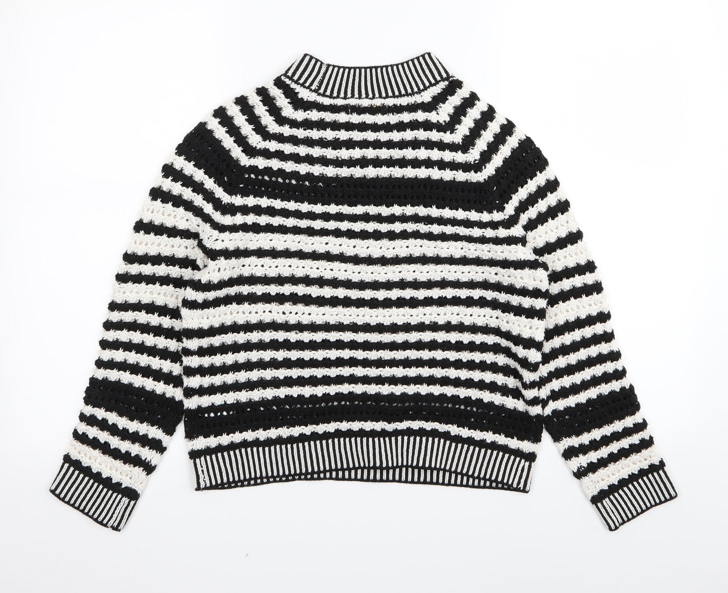 papaya Womens Multicoloured Striped  Pullover Jumper Size 8