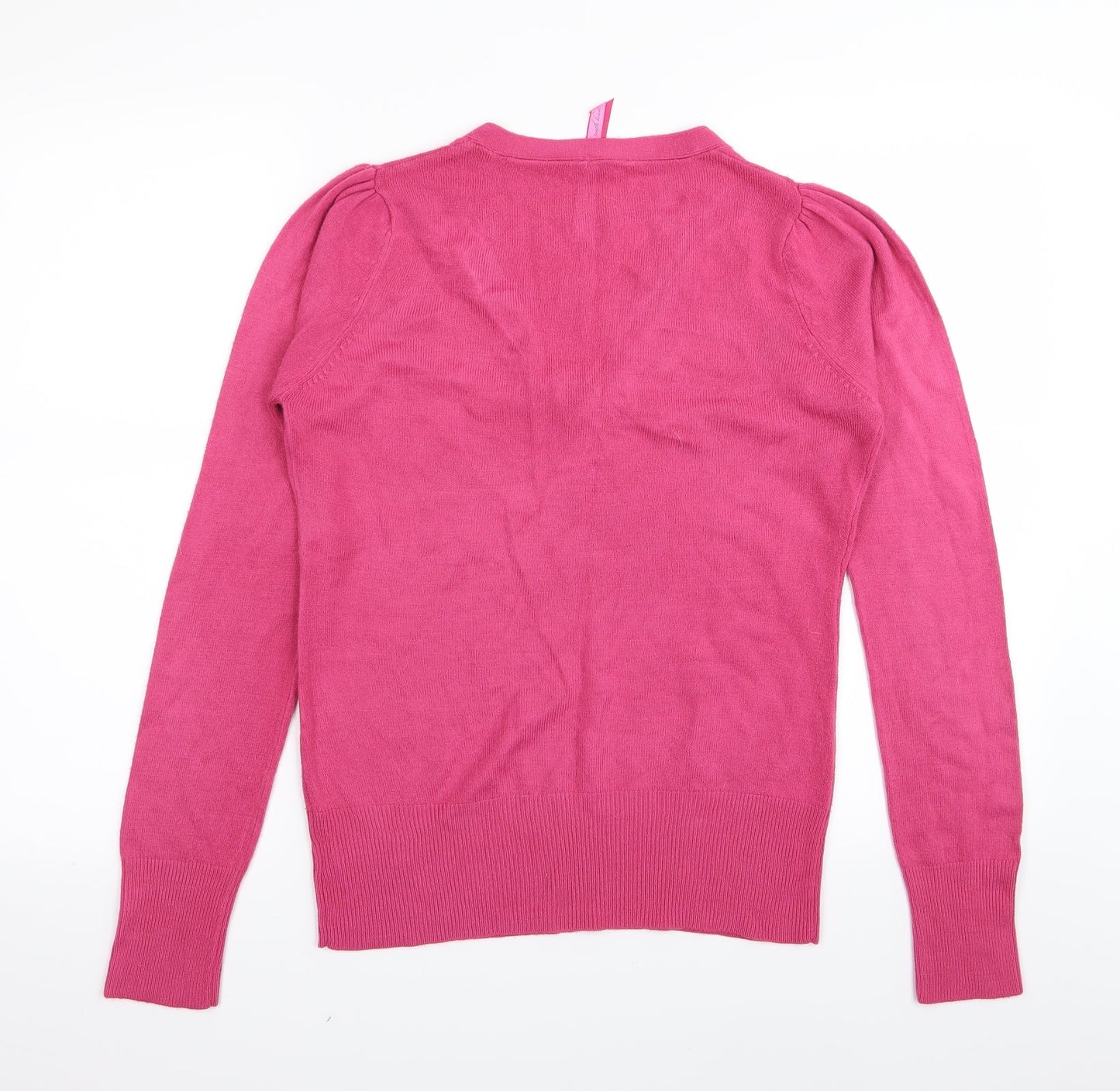 made with love Womens Pink   Basic T-Shirt Size 10