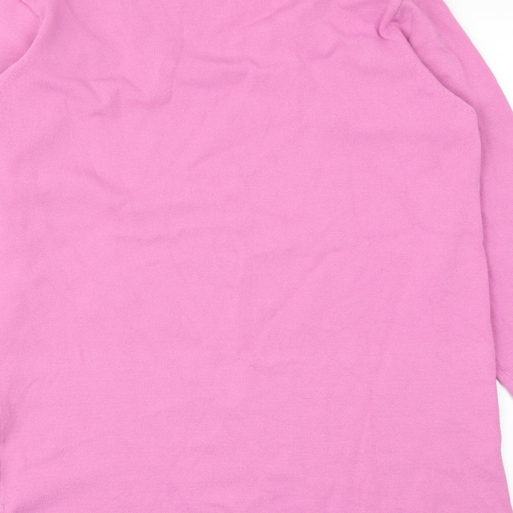 Michele Hope Womens Pink   Pullover Jumper Size 10