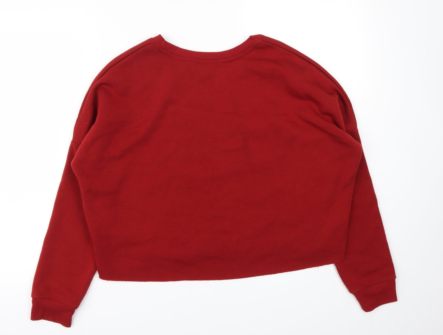 Primark Womens Red   Pullover Hoodie Size 2XS
