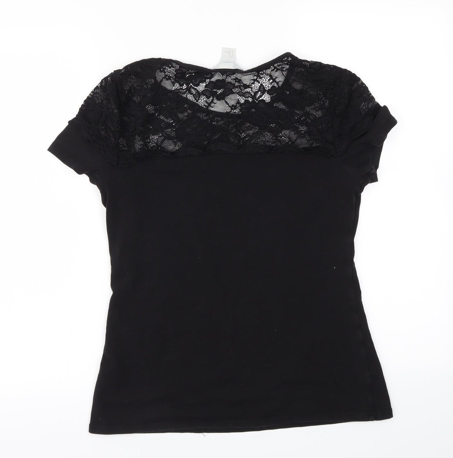 H&M Womens Black   Basic T-Shirt Size M