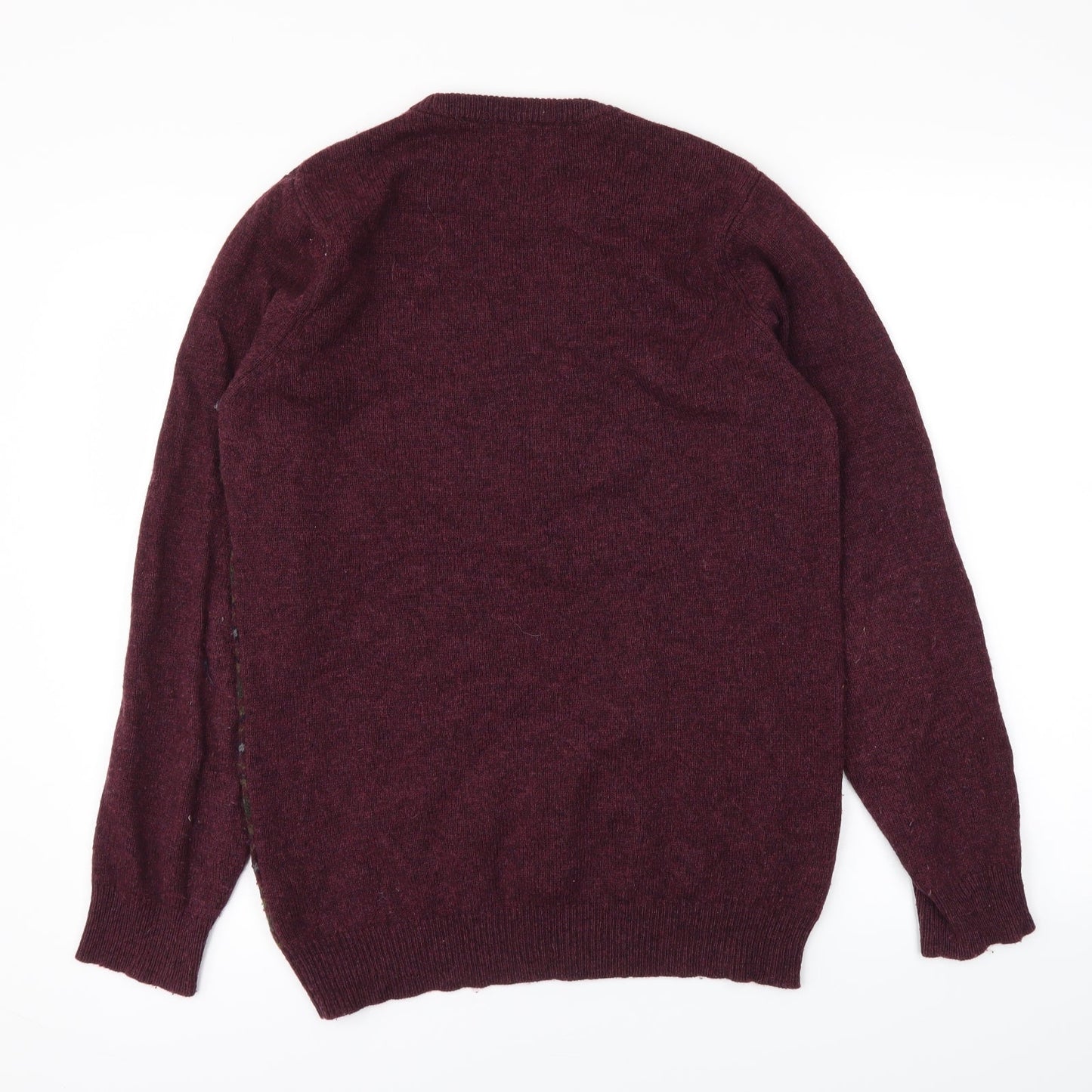 M&S Mens Red   Pullover Sweatshirt Size S