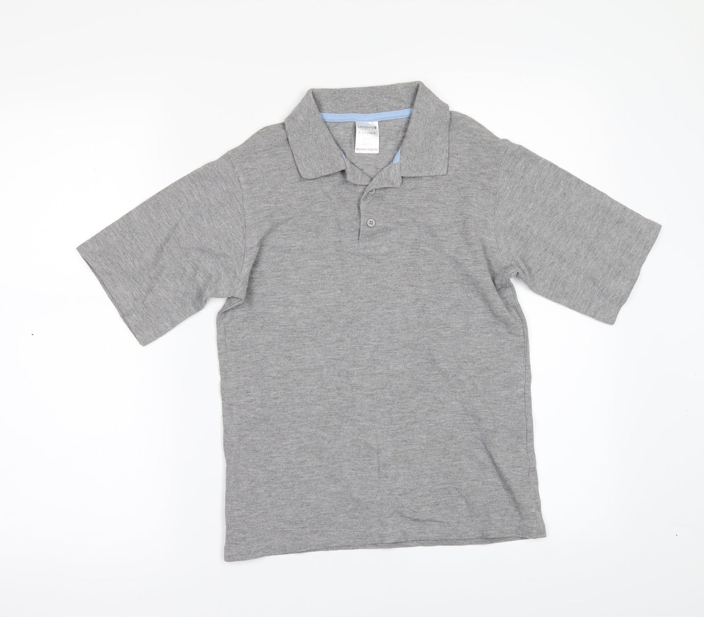 Lady Bird Boys Grey   Basic Polo Size 9-10 Years