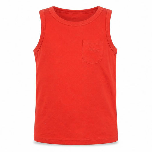 Lee Cooper Boys Orange   Basic T-Shirt Size 7-8 Years