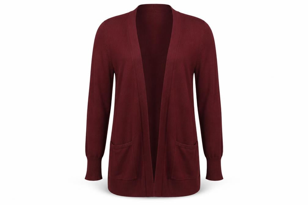 Marks & Spencer Womens Red   Cardigan Jumper Size S