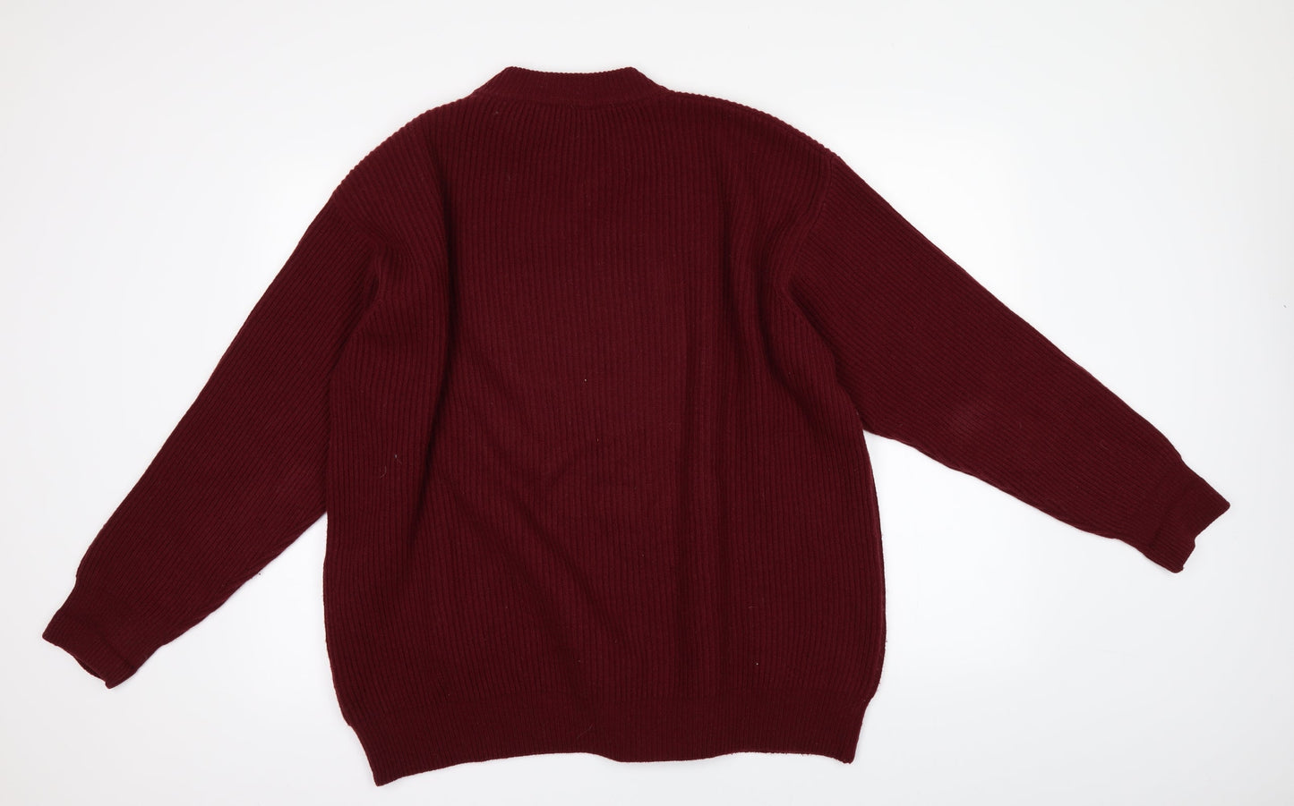 MASSOTI Mens Red   Pullover Jumper