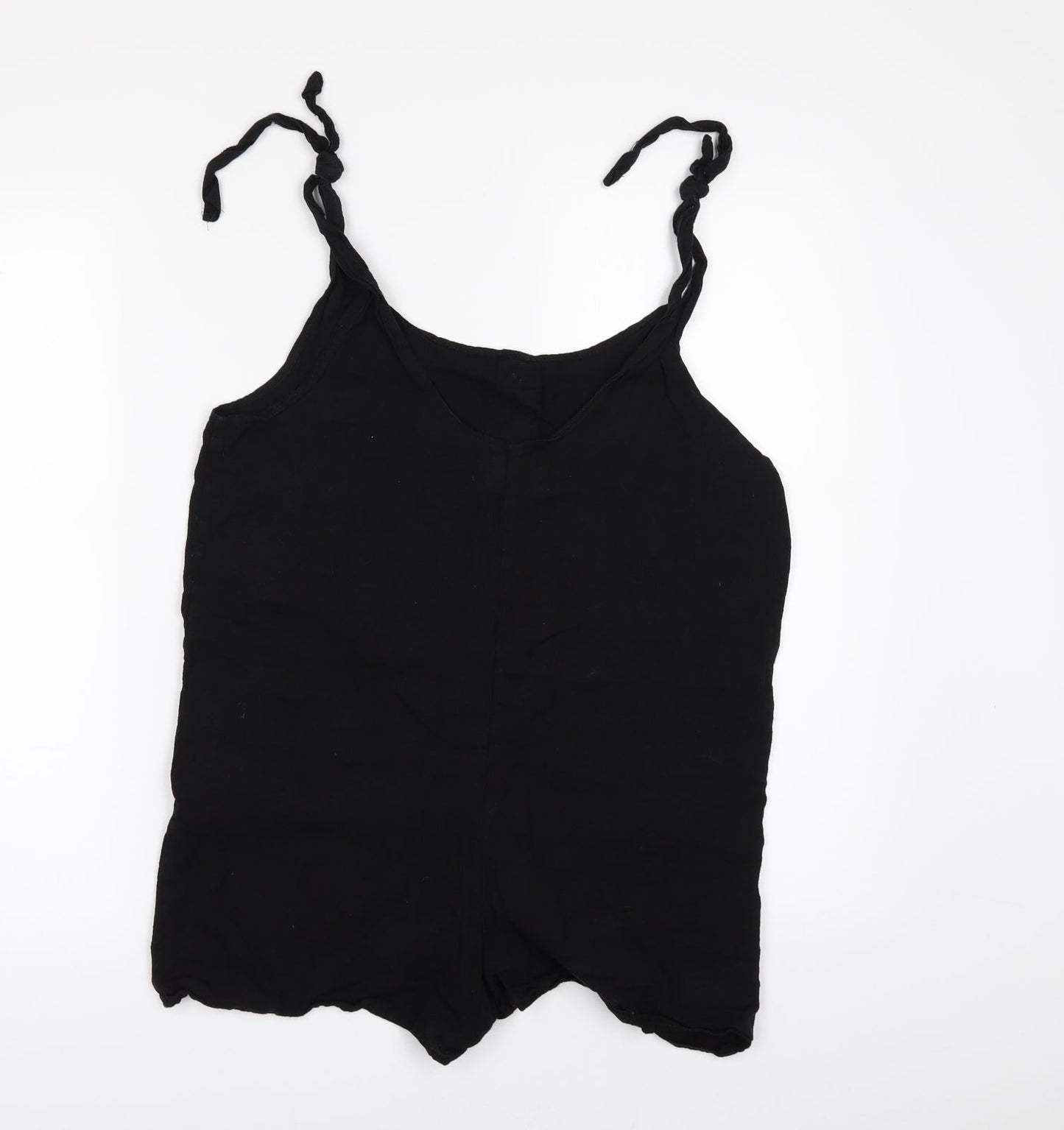 ASOS Womens Black   Playsuit One-Piece Size 4
