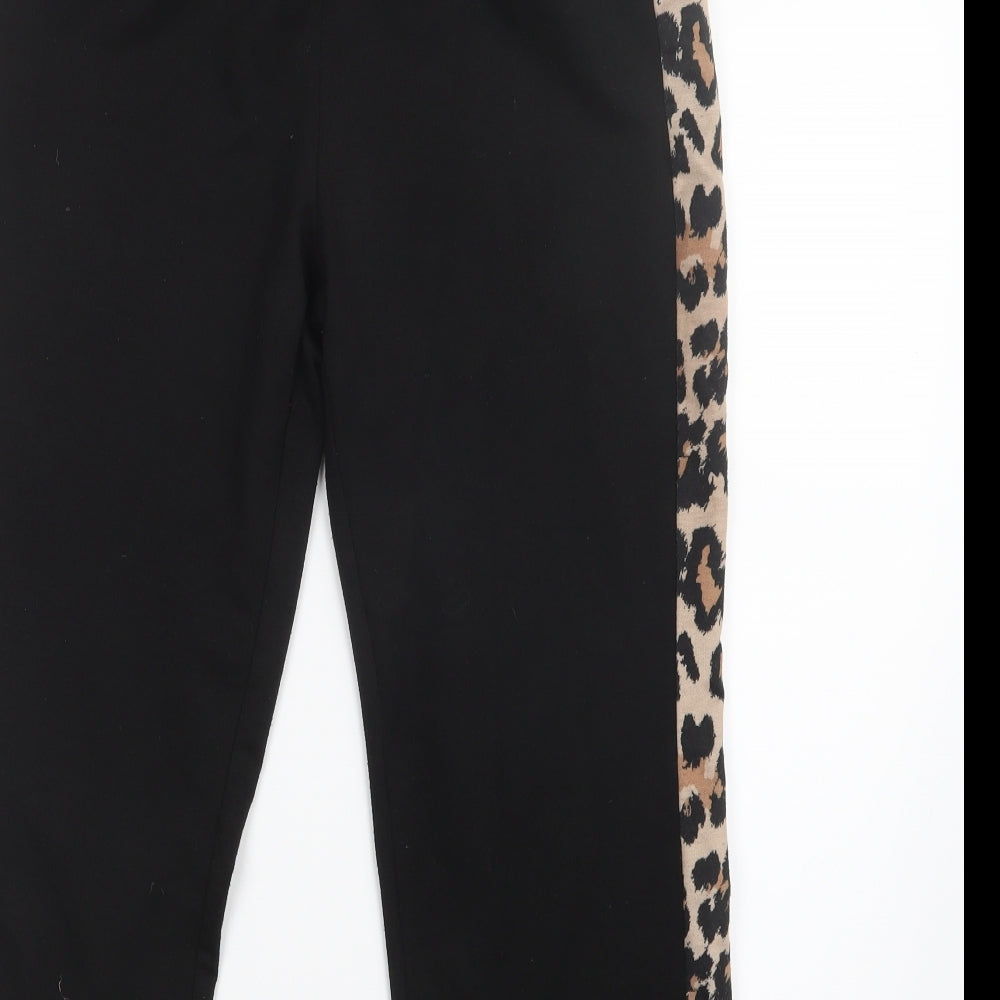 Preworn Womens Black   Jogger Trousers Size S L21.5 in