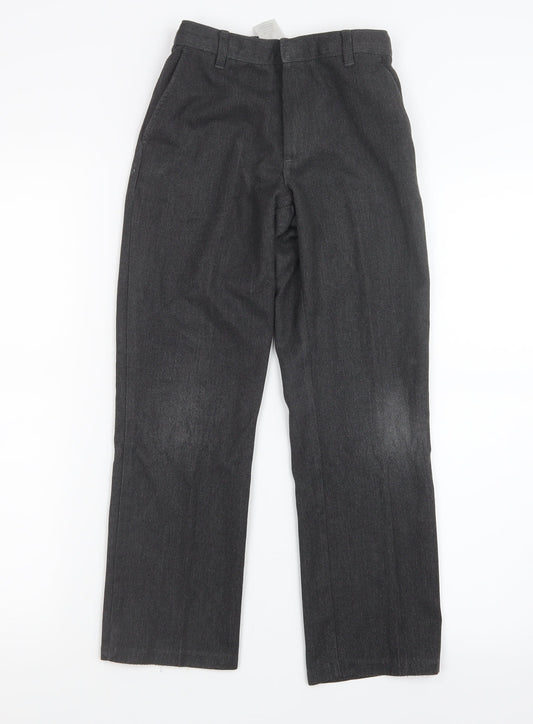 George Boys Grey   Cargo Trousers Size 8-9 Years