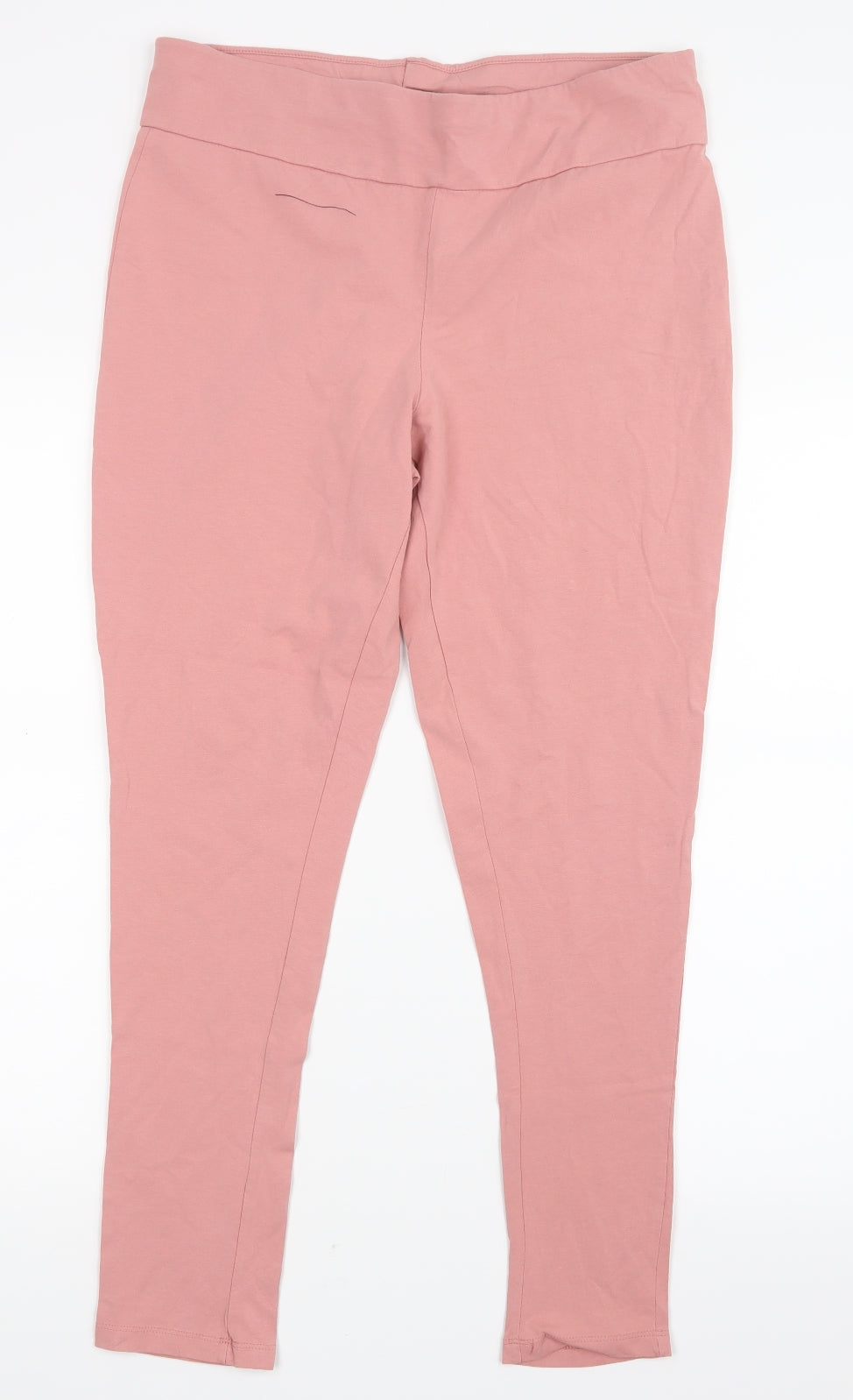Select Womens Pink   Capri Leggings Size L L26 in