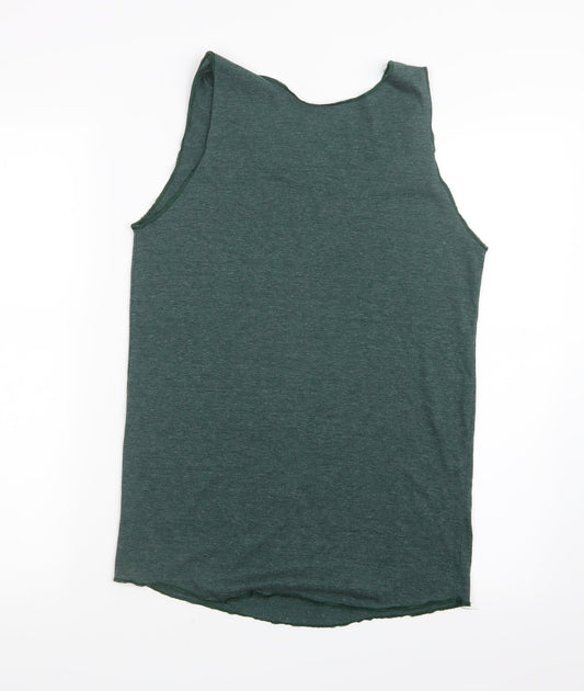Chang Suk Mens Green    T-Shirt Size M