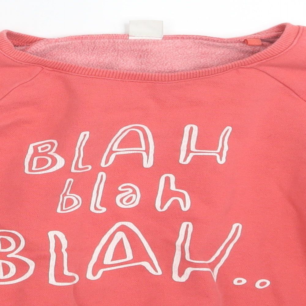 NEXT Girls Pink   Pullover Jumper Size 14 Years