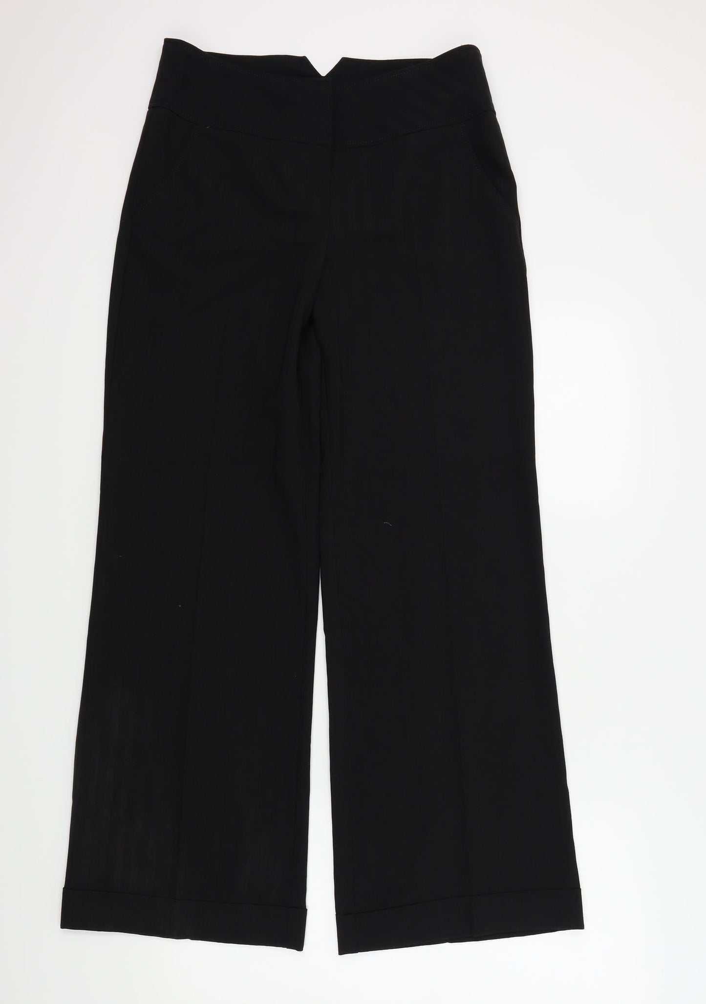 EVIE Womens Black Striped  Trousers  Size 36 in L30 in