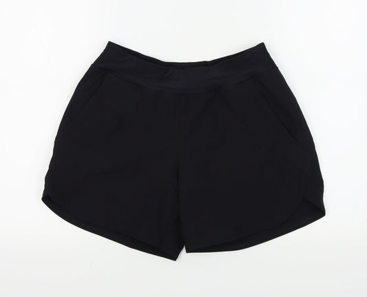 LANDSEND Womens Black   Bermuda Shorts Size 8