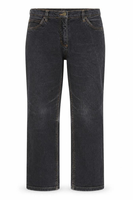 John Boner Mens Black  Denim Straight Jeans Size 29 in L26 in