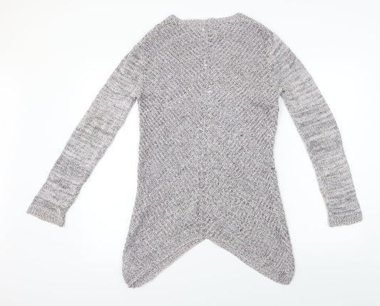 H&M  Girls Purple   Pullover Jumper Size 14 Years
