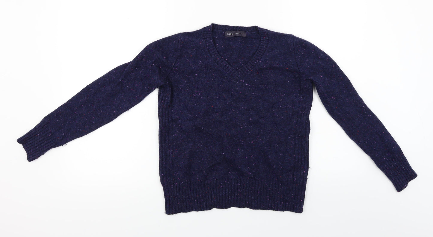 Marks and Spencer  Womens Blue   Pullover Jumper Size 6