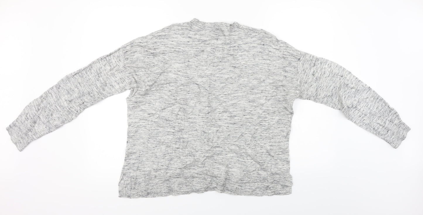 Oasis  Womens Grey   Pullover Jumper Size L