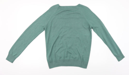 Marks and Spencer  Womens Green   Pullover Jumper Size 10