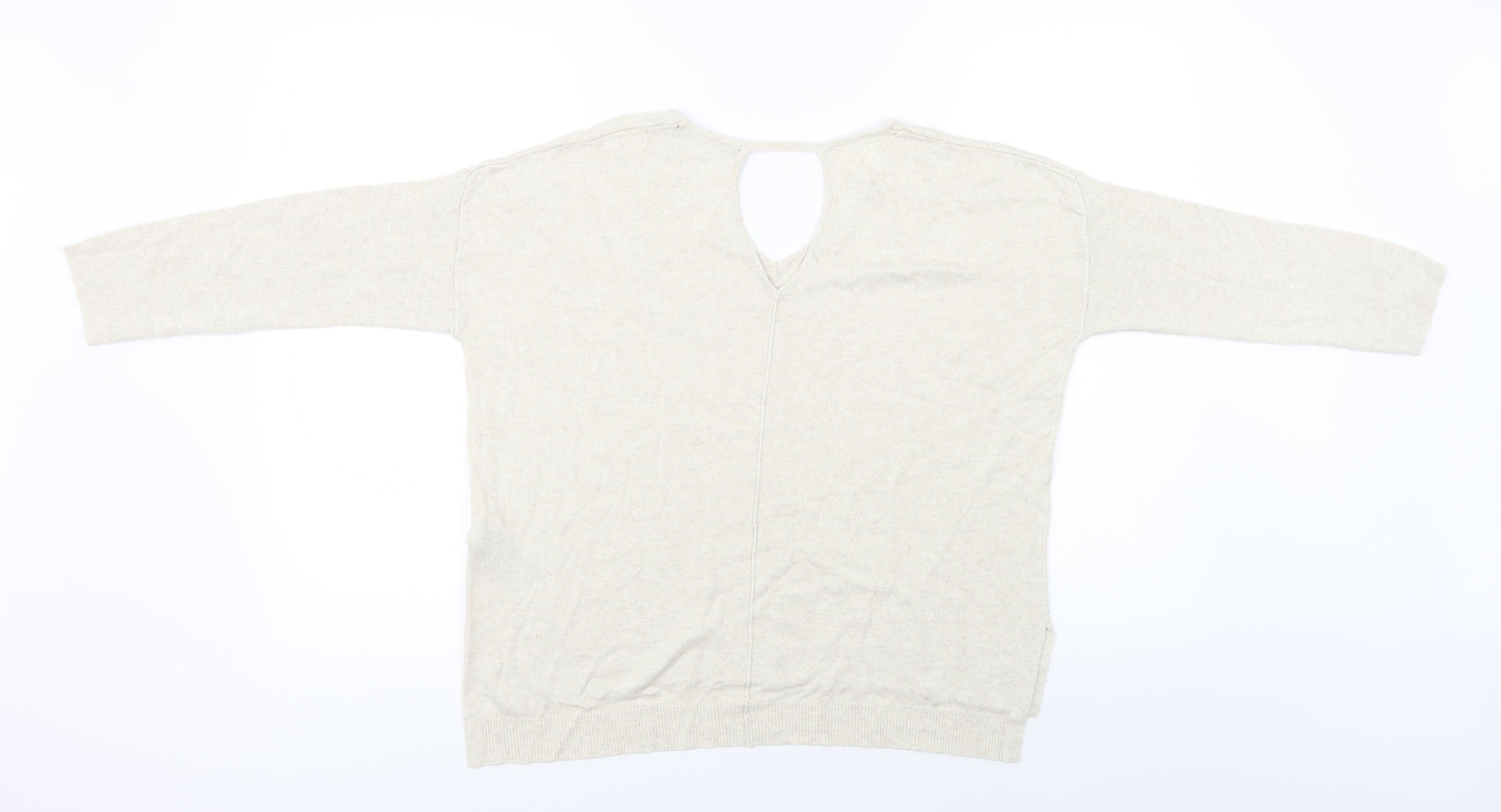 Marks and Spencer  Womens Beige   Pullover Jumper Size 12