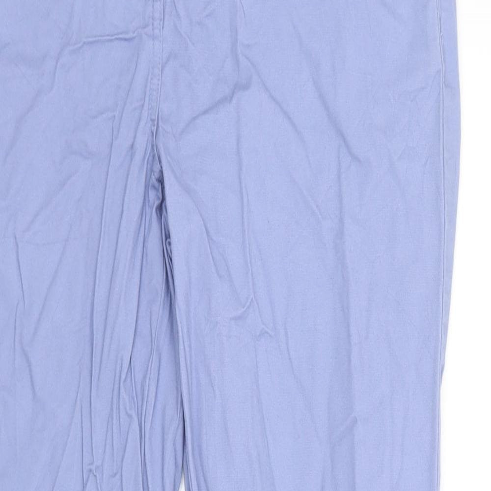 Maine Womens Blue   Capri Trousers Size 10 L27 in