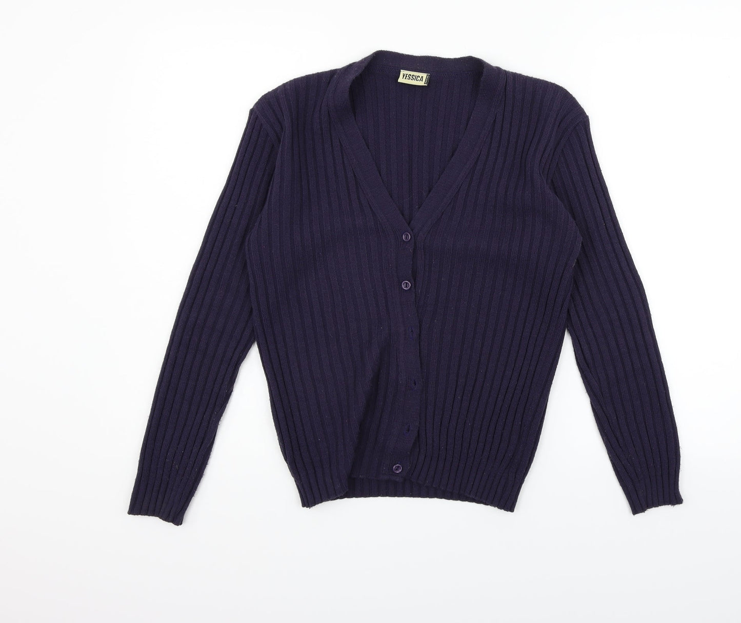 Yessica Womens Blue   Cardigan Jumper Size 14