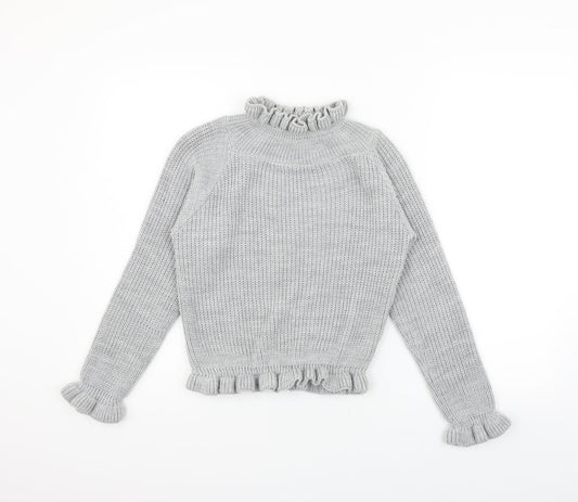 CAMERO ROSE Womens Grey   Pullover Jumper Size M