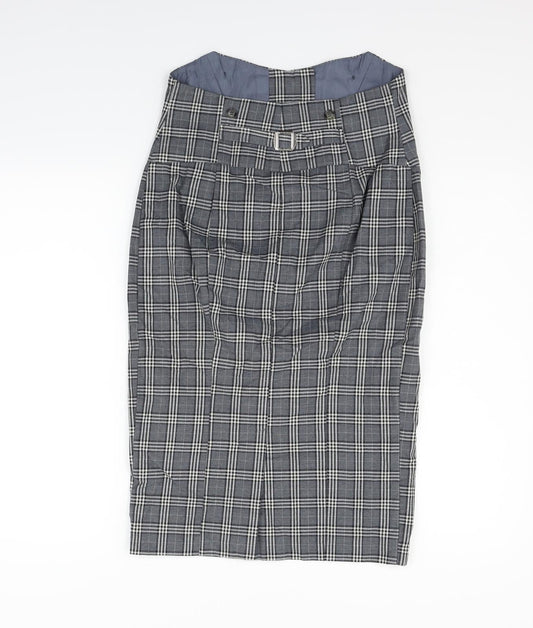 Topshop Womens Grey   Fit & Flare  Size 10