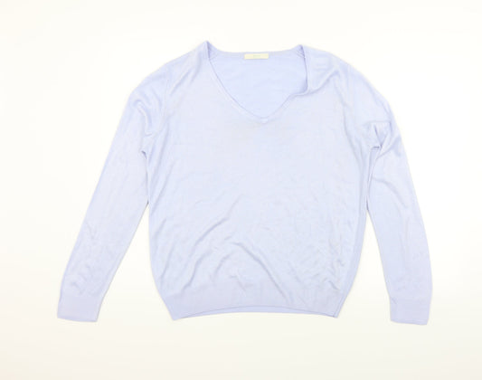 Marks and Spencer Womens Blue   Pullover Jumper Size 12