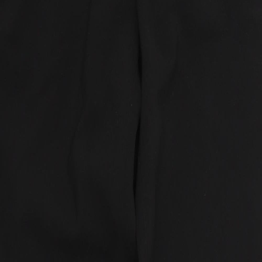H&M Womens Black   Sweatpants Trousers Size 4 L27 in