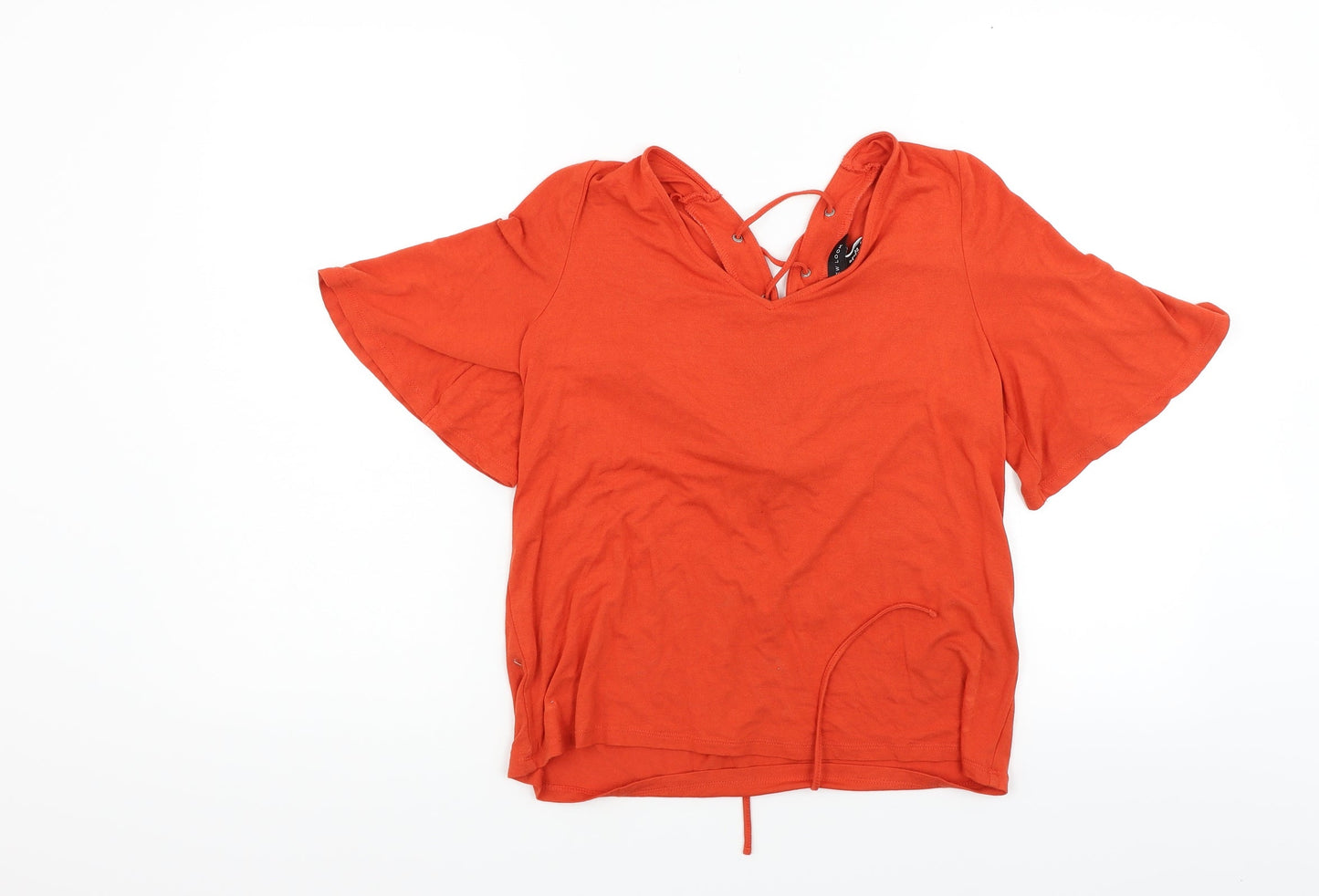 New Look Womens Orange   Basic T-Shirt Size 12
