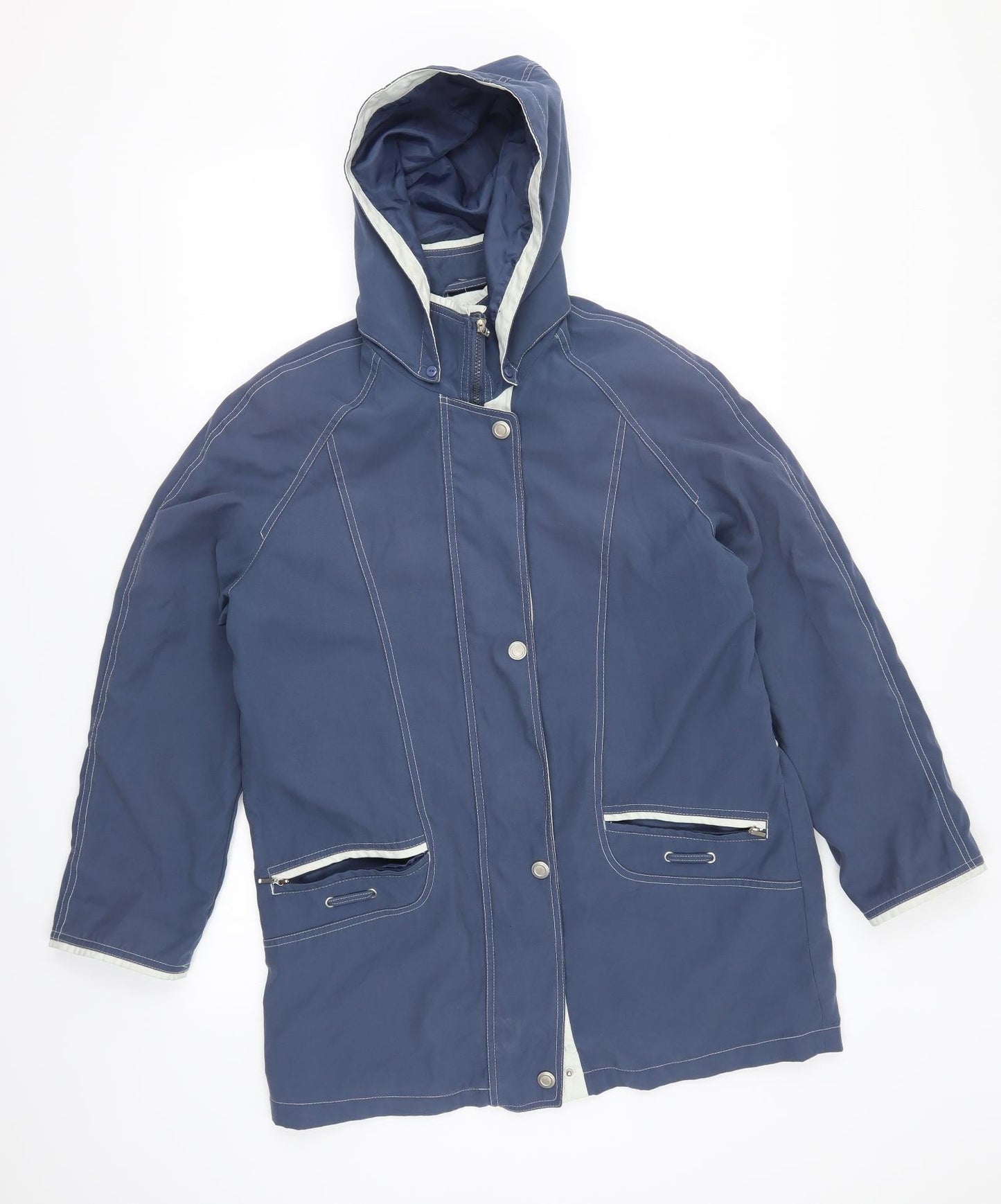 Berkertex Womens Blue   Jacket Coat Size 10