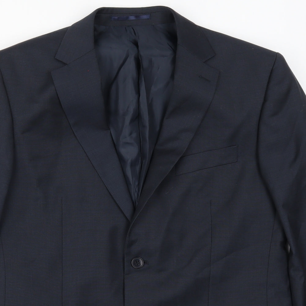 Karl Jackson Mens Blue   Jacket Suit Jacket Size 40