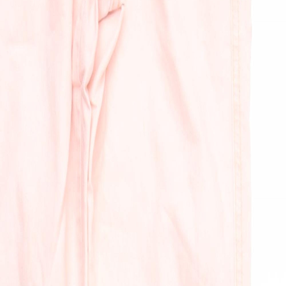 Divided Womens Pink  Denim Skinny Jeans Size 10 L31 in