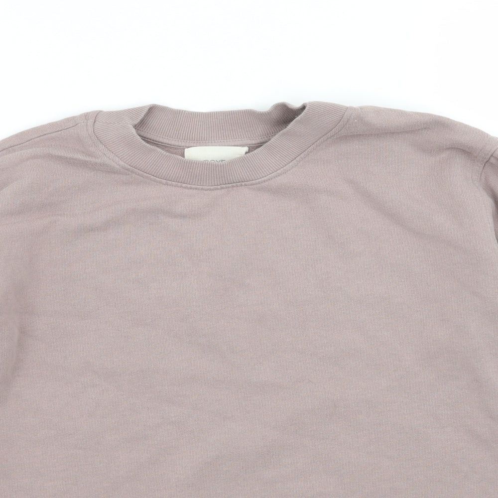 NEXT Womens Purple  Jersey Pullover Sweatshirt Size 8