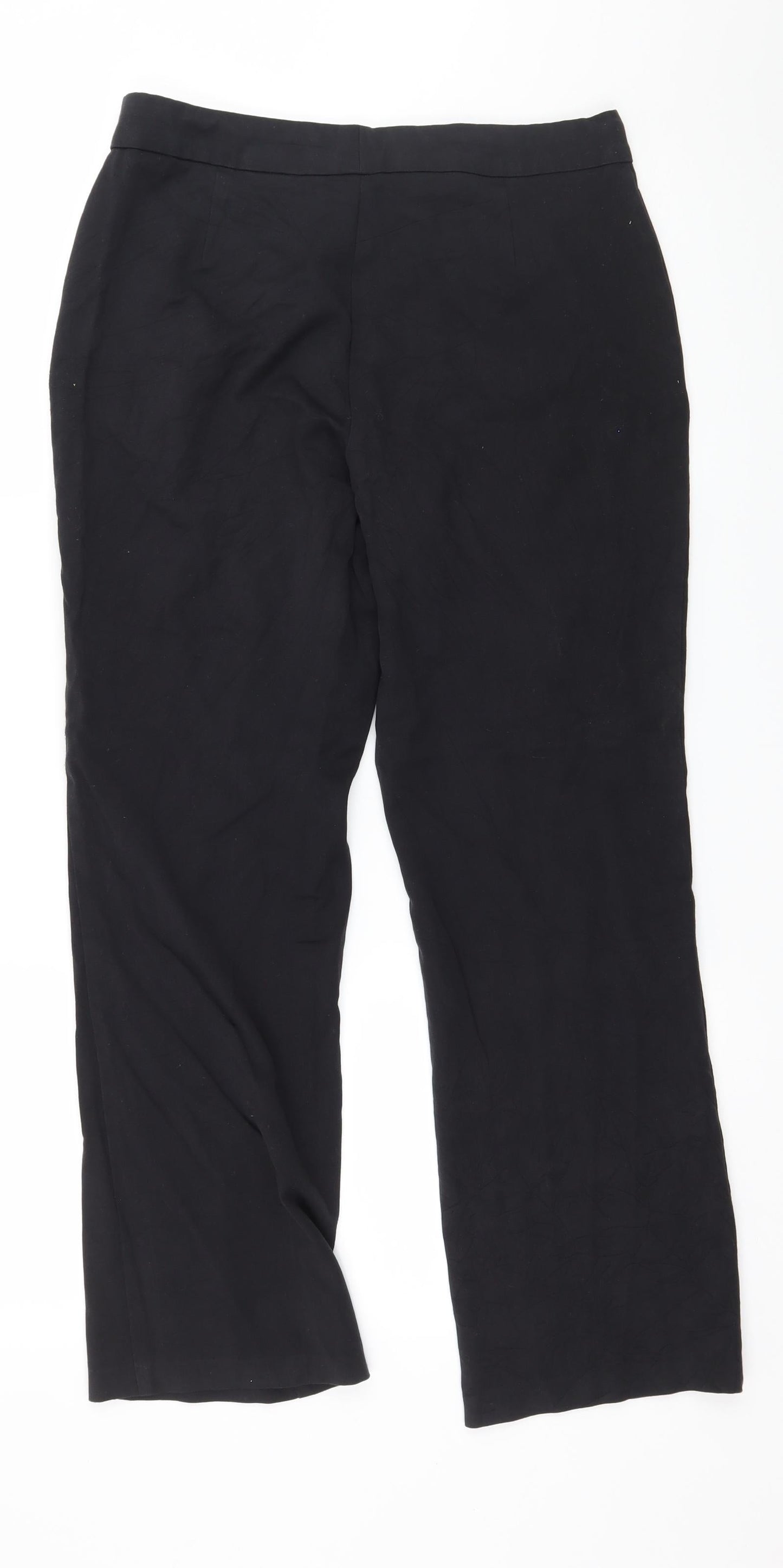 Marks and Spencer Womens Blue   Trousers  Size 10 L25 in