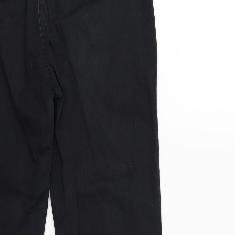 NEXT Womens Black   Trousers  Size 28 in L23 in