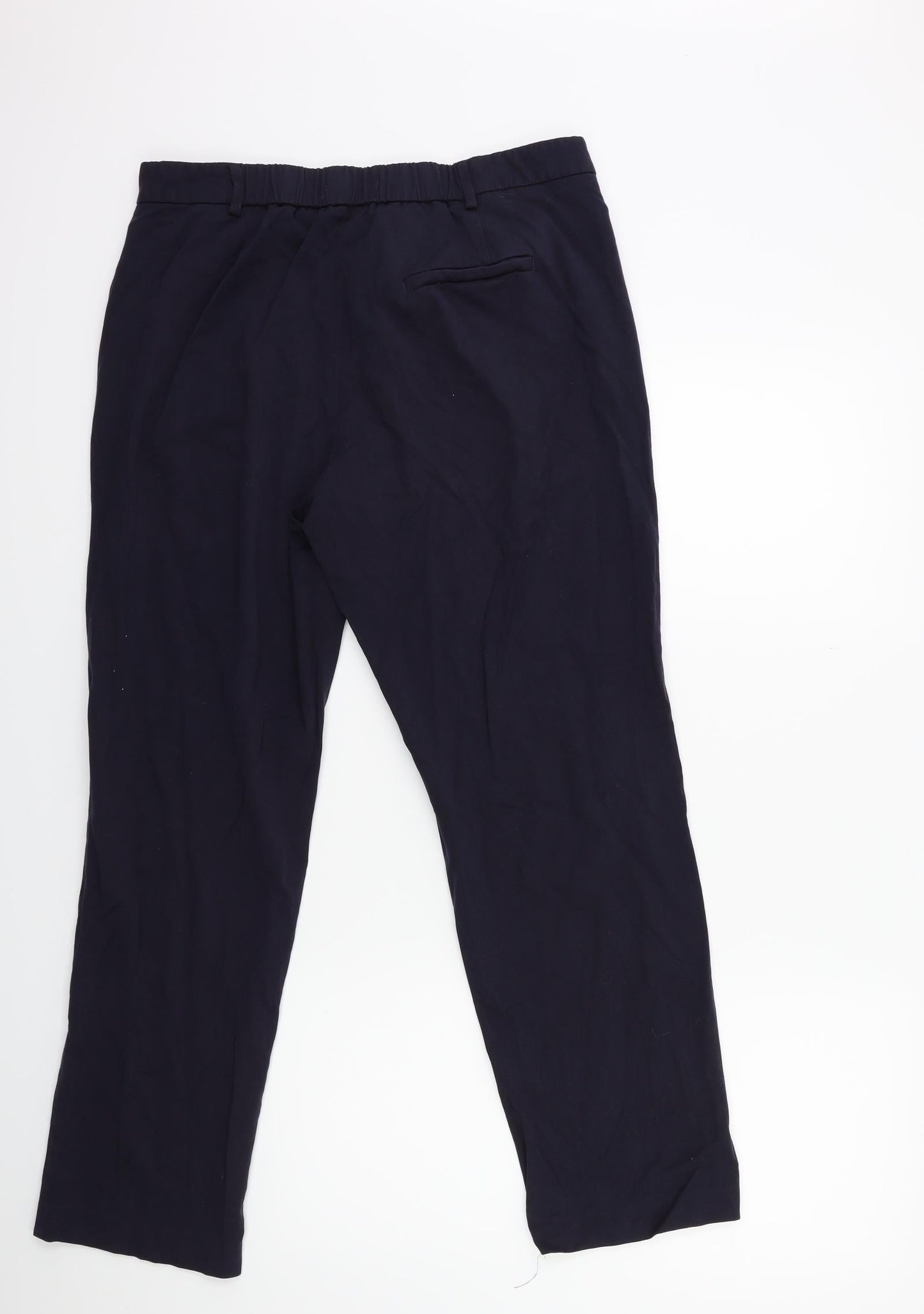 Marks and Spencer Womens Blue   Trousers  Size 14 L26 in